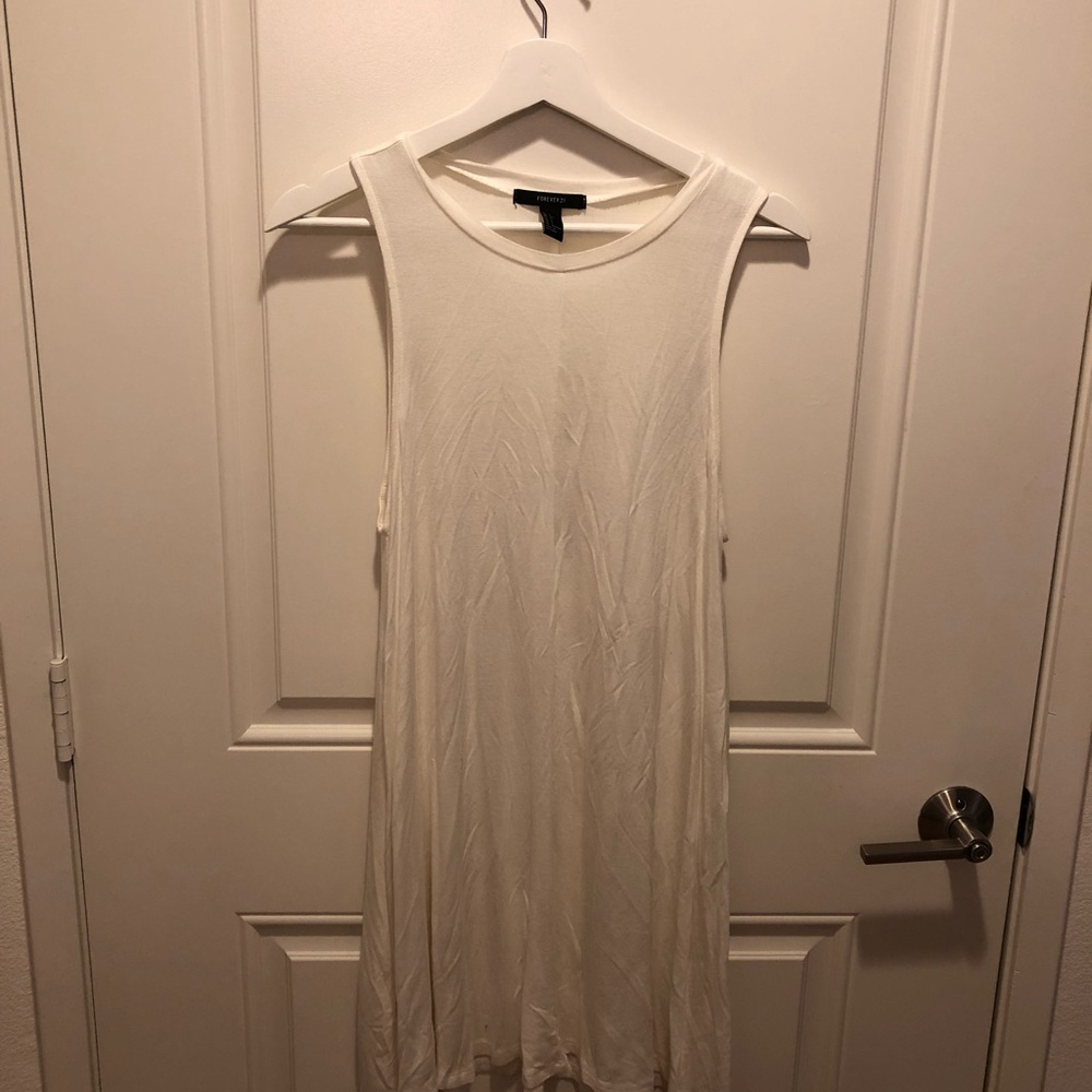 White tank dress